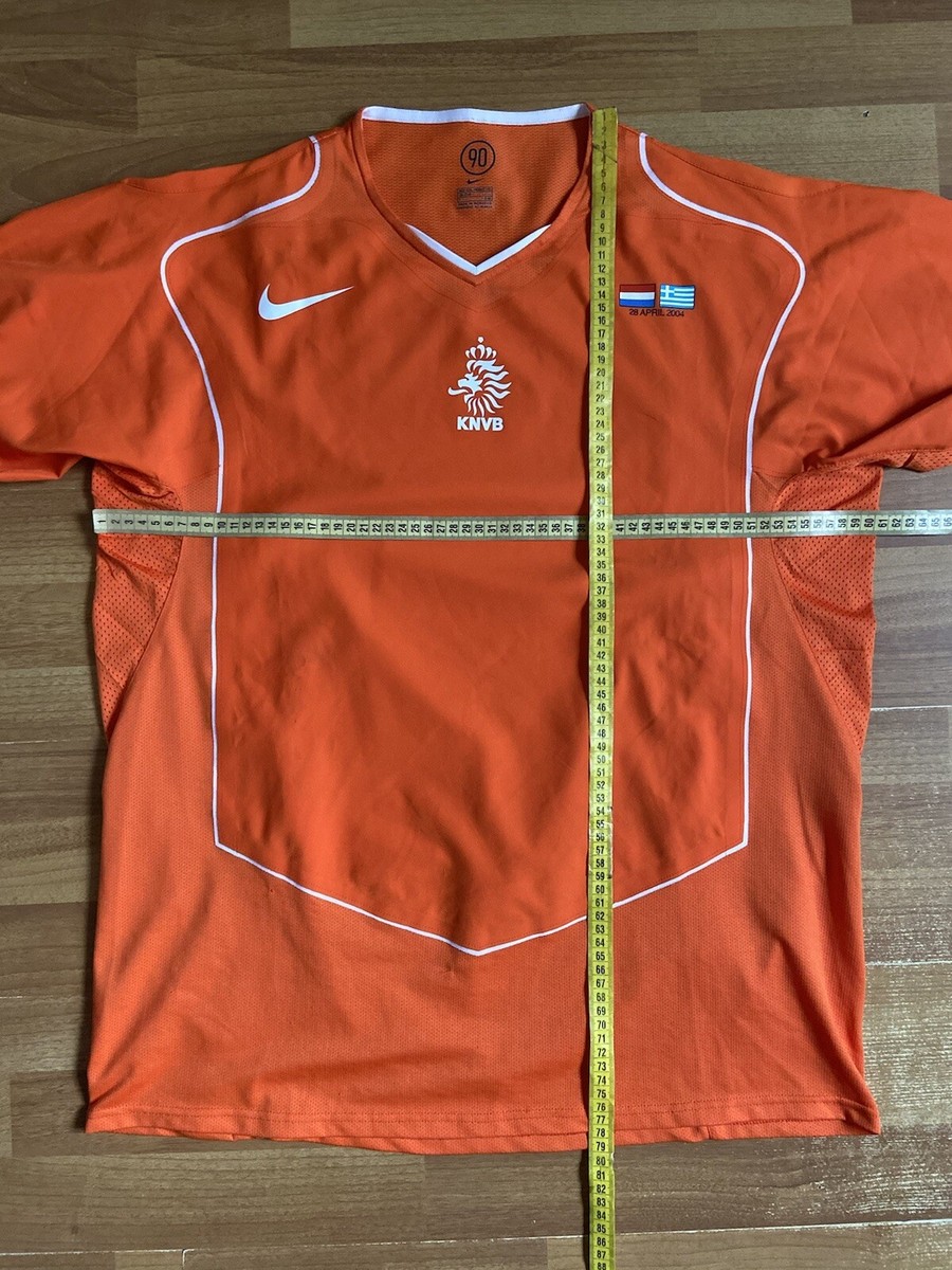 NETHERLANDS 2004 HOME FOOTBALL SHIRT SOCCER JERSEY L/S