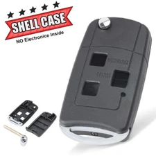 Modified Flip Remote Key Shell 3 Button for Toyota Land Cruiser FJ Cruiser TOY43