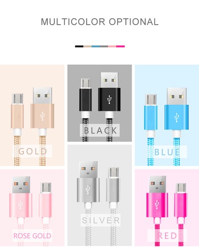 Fast Type-C & Micro Charging & Data Sync Cable for Samsung Galaxy S4,S5,S (LOT) - Picture 3 of 21