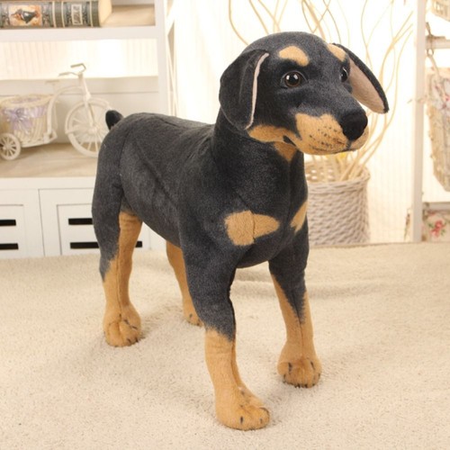 Standing Dog Dog Plush Toy Simulation Dog Stuffed Animal Birthday Xmas Gift UK~ - Picture 1 of 22