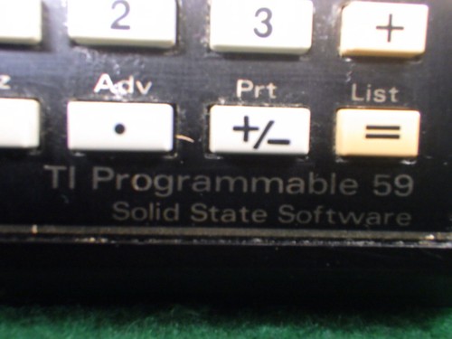Vintage TI-59 Programmable Calculator with Case - UNTESTED - Picture 8 of 15
