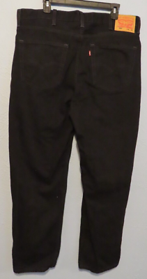 Levi's 550 Jeans Mens 40x32 Black Denim Pants Relaxed Fit | eBay