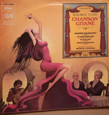 Chanson Gitane Various NEAR MINT Pathé Vinyl LP