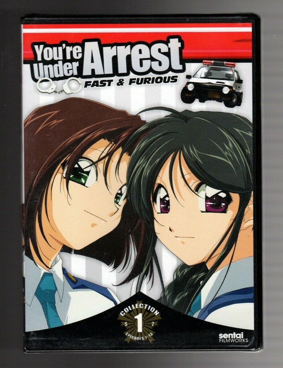 NEW/SEALED* YOU'RE UNDER ARREST FAST & FURIOUS 13 EPS * ANIME