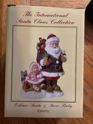 The International Santa Claus Collection Eskimo Santa and Snow Baby SC59 2002 - Picture 1 of 9