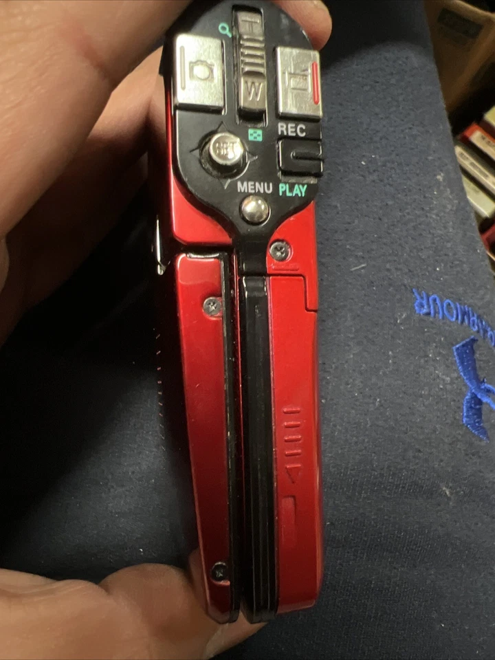 Videocámara digital Sanyo Xacti VPC-C6EX 6MP MPEG4 ROJA sin cargador Foto 4 de 4