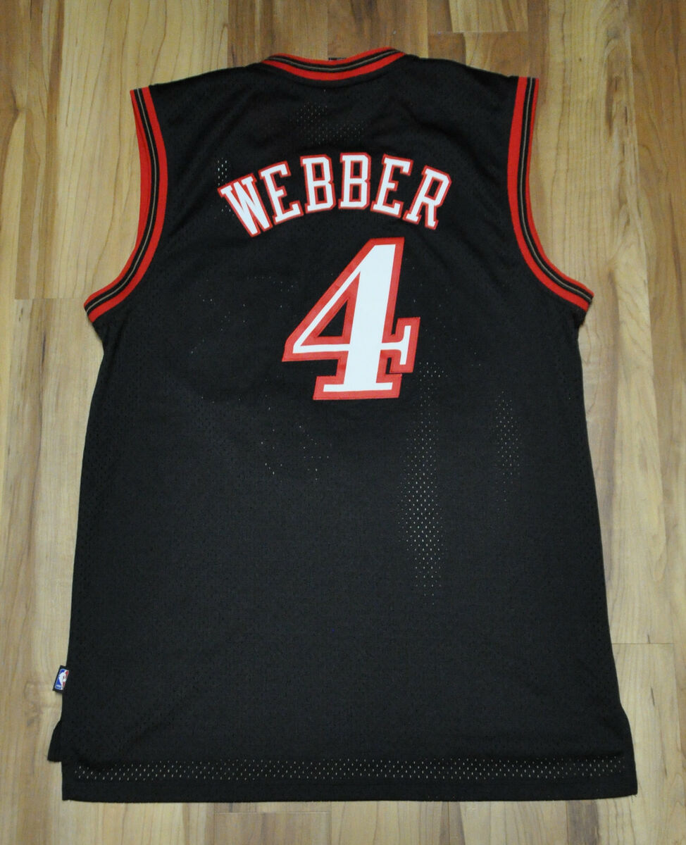 Chris Webber Philadelphia 76ers Reebok Jersey Swingman Sewn