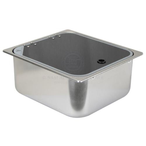 Caravan Sink - Rectangular with Lid and Folding Tap 304G SS - Boat - SAW50729 - Picture 2 of 6