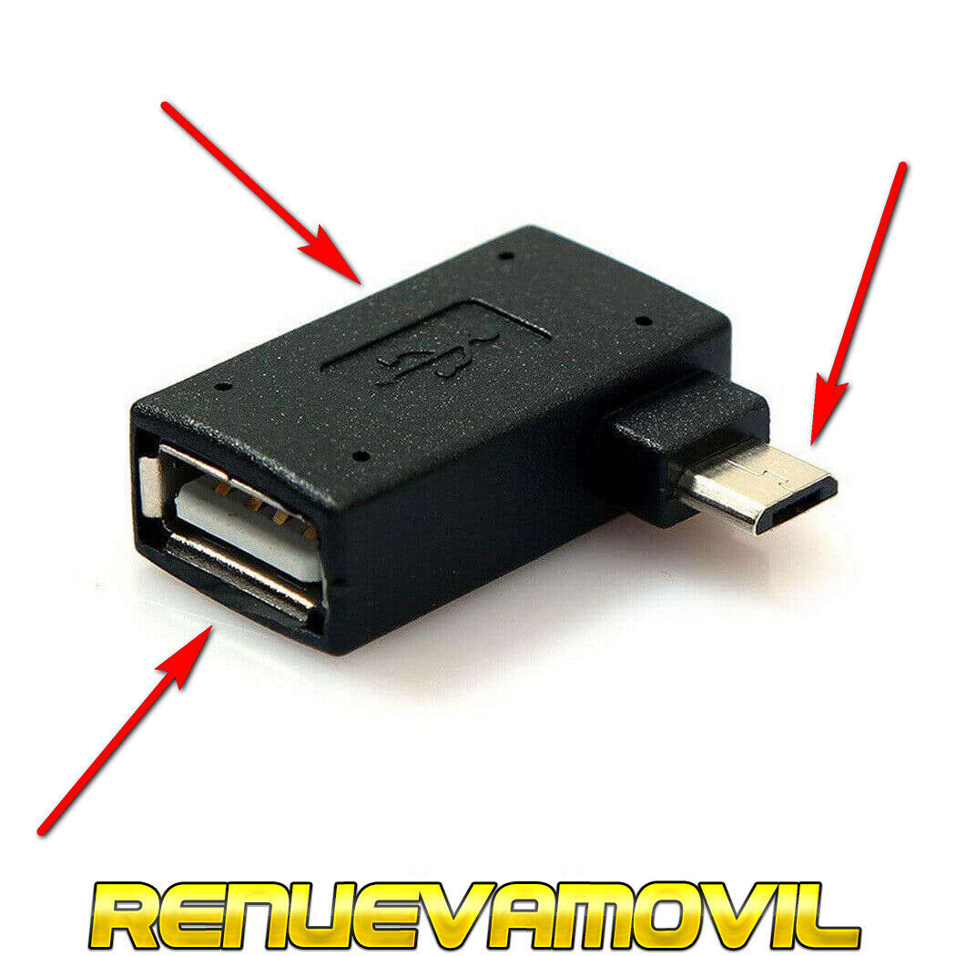 Adaptador Universal Micro USB OTG con Alimentación USB Movil PlayStation Classic
