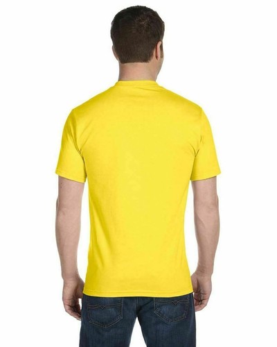 Hanes Adult 5.2 oz. ComfortSoft® Cotton T-Shirt S-4XL 5280 - 第 5/76 張圖片