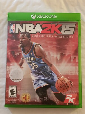 XBox 1 NBA 2K15 Xbox One Video Game 2014 Pre-owned Complete NBA Basketball Game