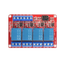 5V 12V 24V 30A 4 Channel Relay Module Board High And Low Level Relay Module