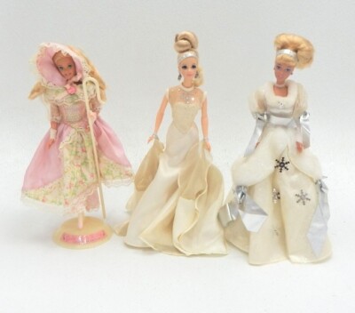 1996 Starlight Dance Disney Holiday Princess 1995 Bo Peep Barbie