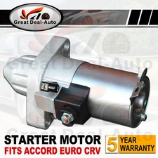 Starter Motor for Honda CRV VTI K24A4 2.4L Petrol Accord EURO CL CM BRAND NEW