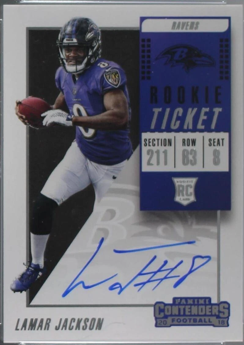 2018 Panini Contenders Lamar Jackson #112 for sale | eBay