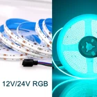 DC12V 810RGB 24V 840RGB COB LED Strip Lights Tape Rope Cabinet Kitchen 0.5M-5M