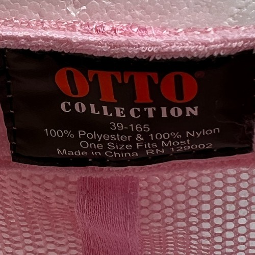 Vintage Otto Collection Warrior Trucker Foam Cap Hat Mesh Snapback 39-165 Pink - 第 7/7 張圖片