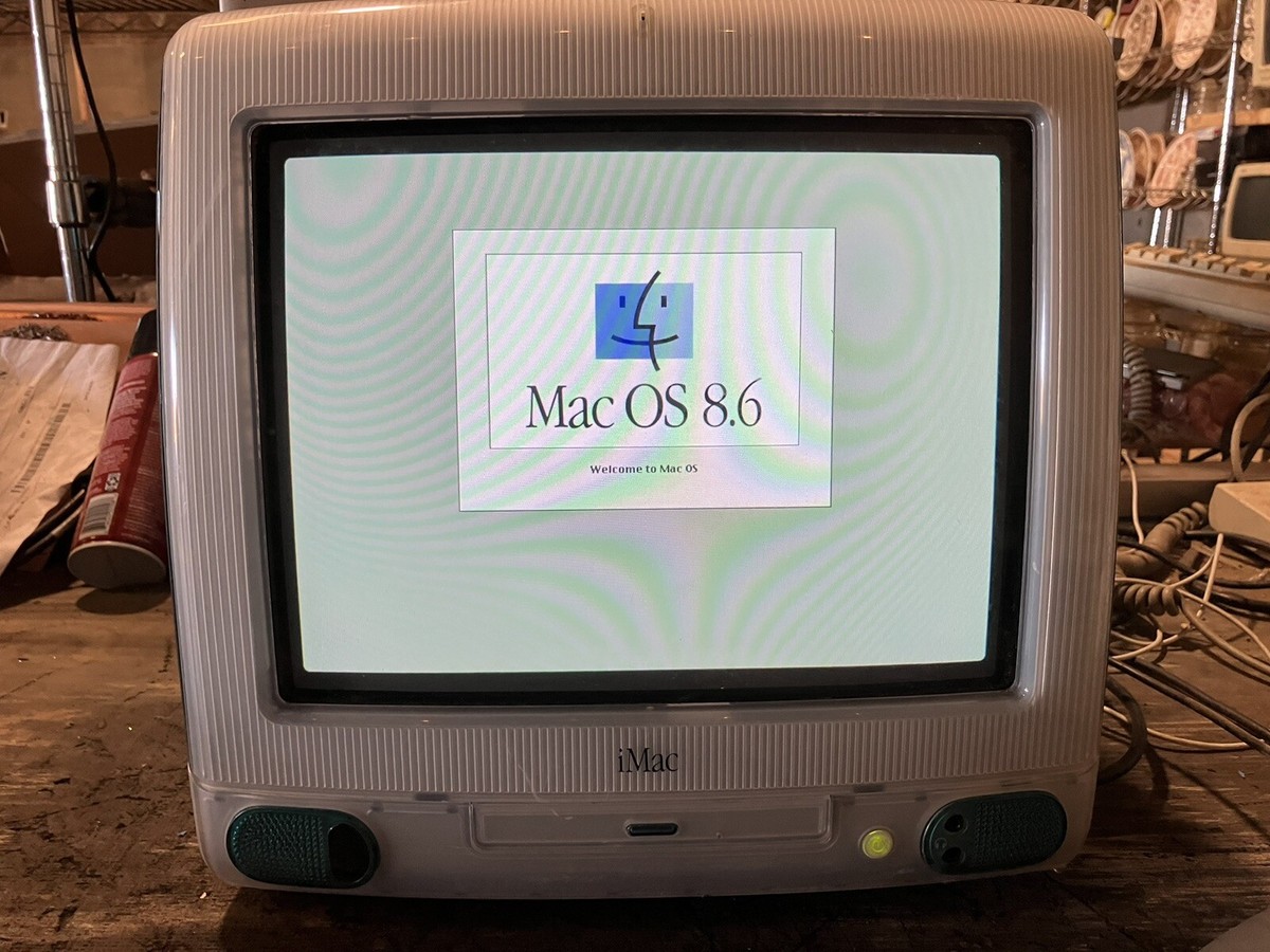 Apple Macintosh Pioneer ビンテージ　ジャンク Vintage Apple Power PC G3 233mhz All In One Desktop Computer