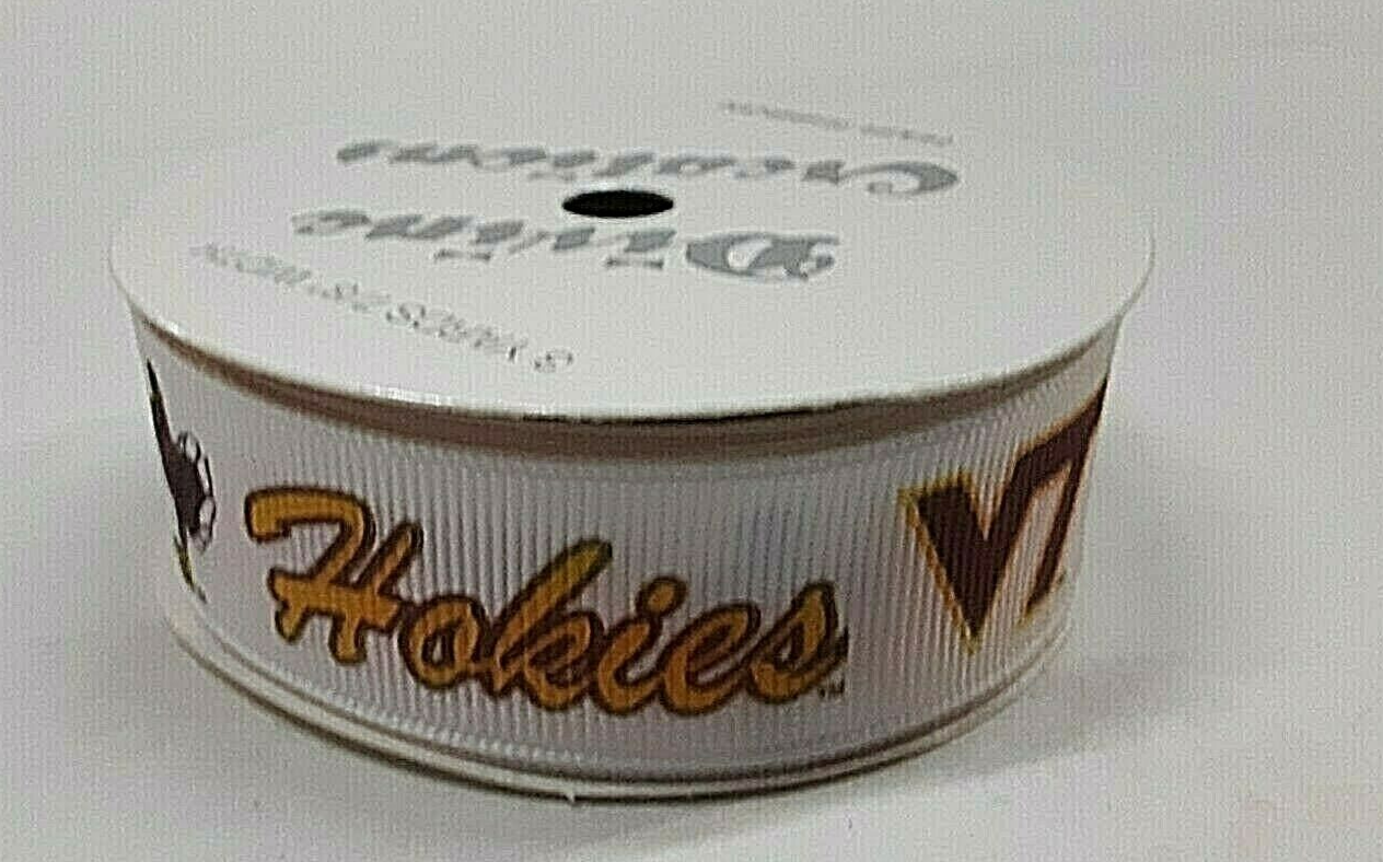 Virginia Tech Ribbons Virginia Tech Hokies Hair Ribbon 3 yards in Length 7/8