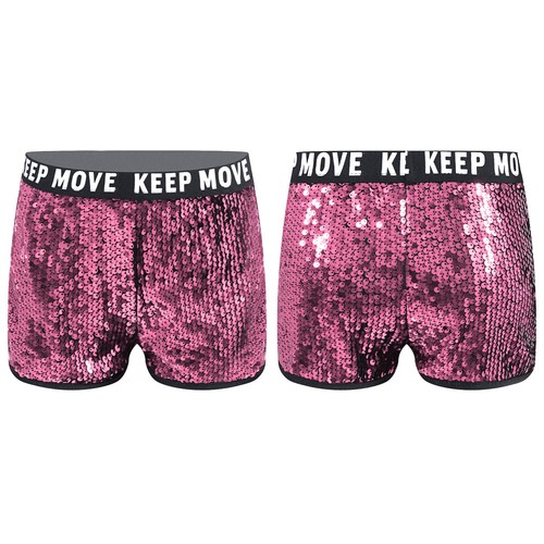 Kids Girls Pants Ballet Shorts Training Bottoms Sparkling Workout Letters Jazz - Picture 20 of 53