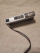 Minolta Autopak 460Tx Minolta Pocket Japan Camera W/ Case Vintage Built In Flash