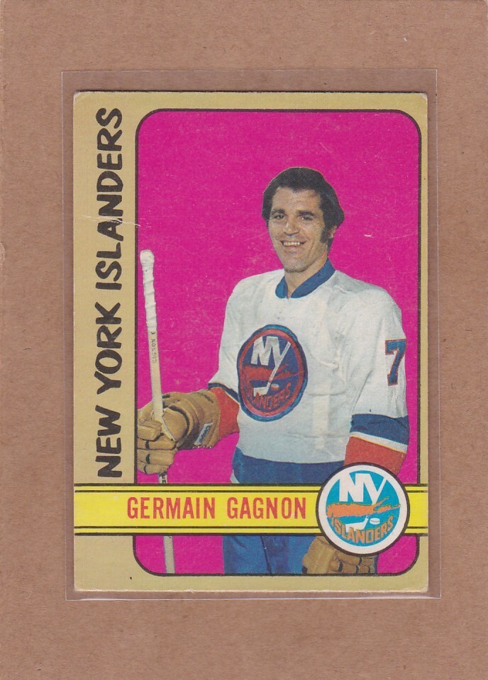 Germain Gagnon #200 Hockey Cards 1972 O-Pee-Chee trading card — raw and PSA graded price guide