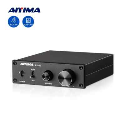 AIYIMA A3001 300w Subwoofer Amplifier Tpa3255 Class D Mono NO POWER ADAPTER