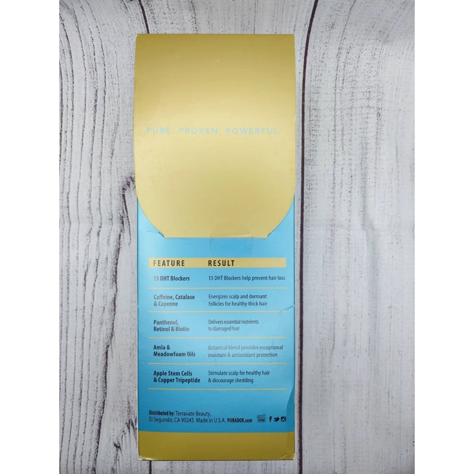 Увлажняющая маска для волос лечение с биотиновыми витаминами ретинолом блокаторами дигидротестостерона упаковка 8 шт. - Изображение 3 из 4