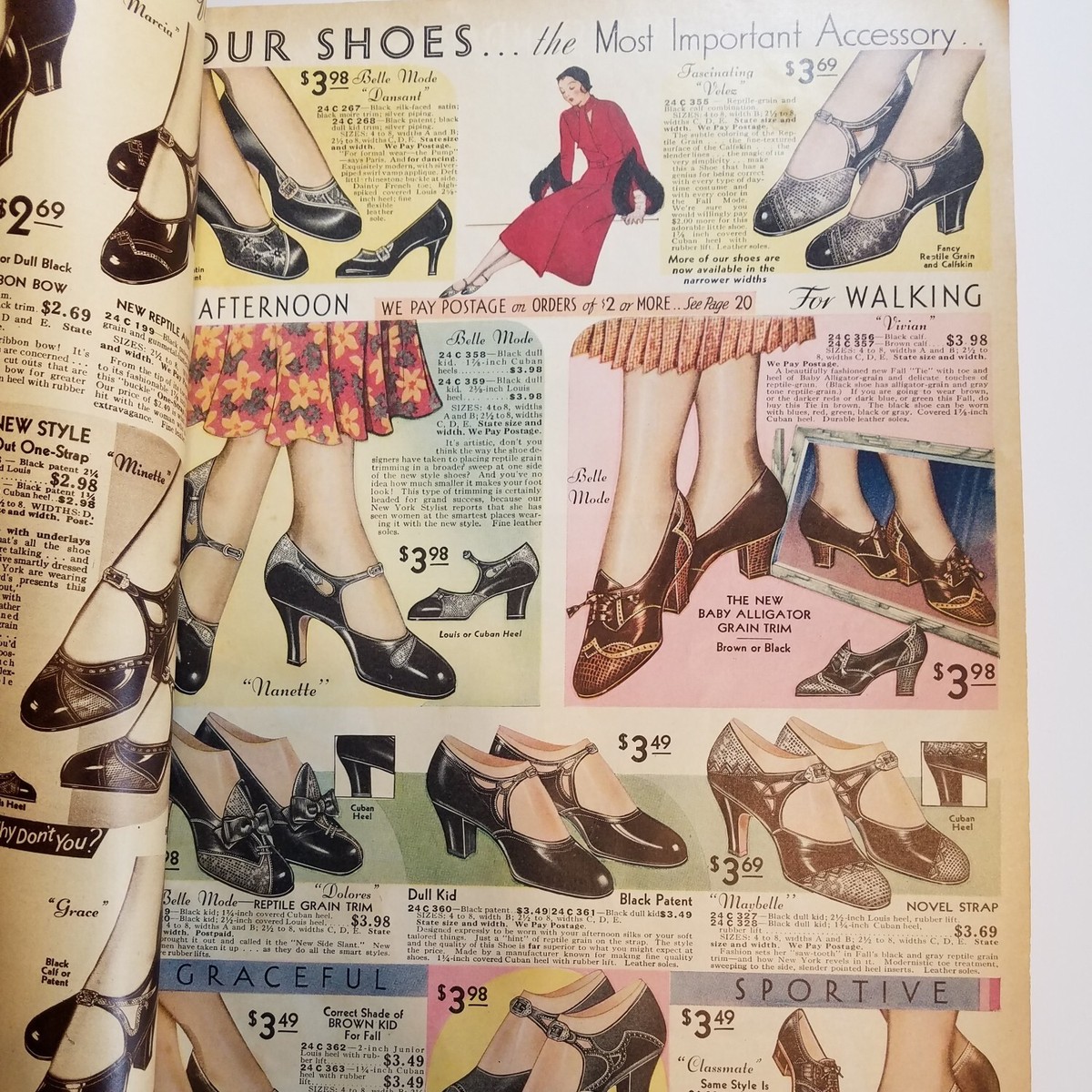 1931 - 1932 Vintage Montgomery Ward Fall Winter Original Catalog