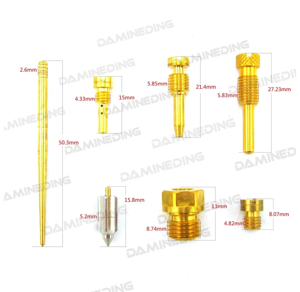 2 X KIT DE RECONSTRUÇÃO DE CARBURADOR CARB E FLUTUADOR 65-68 CL77 Scrambler CL 72 EUA - Imagem 2 de 4