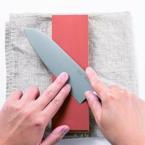 KAI Combination whetstone sharpener 3 PCS #1000 #3000 A Seki Japan Chef's Knife - Picture 4 of 6