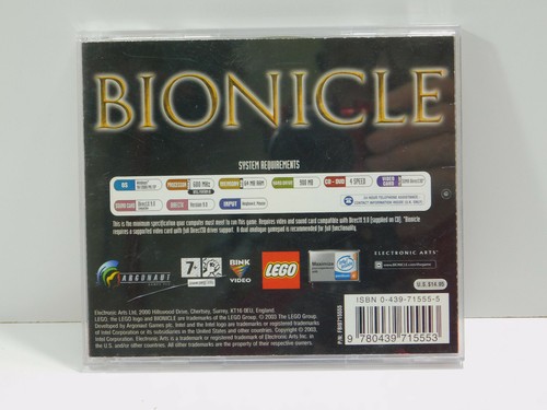 Scholastic Bionicle 2-Disc PC CD-ROM Spiel (Lego, 2003) - Bild 2 von 3