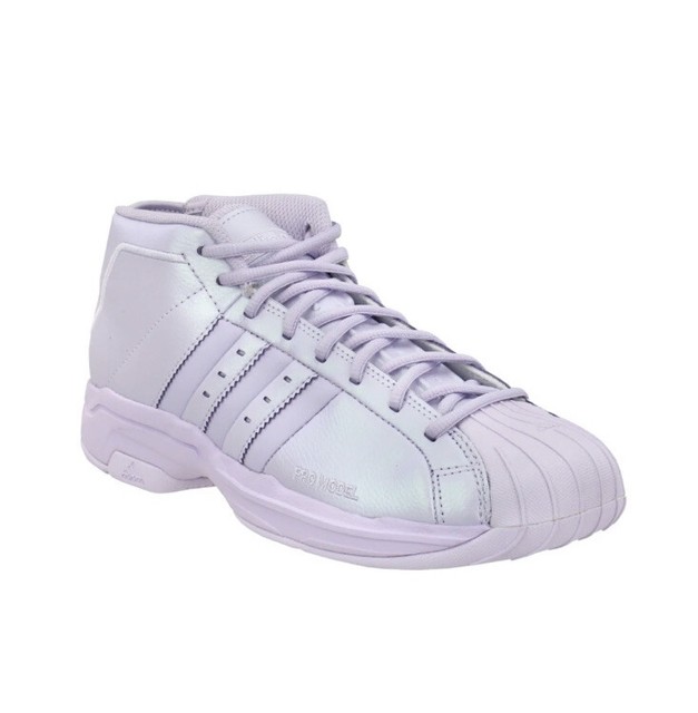 purple adidas pro model