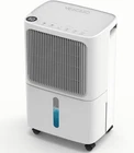 2500 Sq. Ft Dehumidifier for Home, Auto Drain, Digital Control, 24H Timer