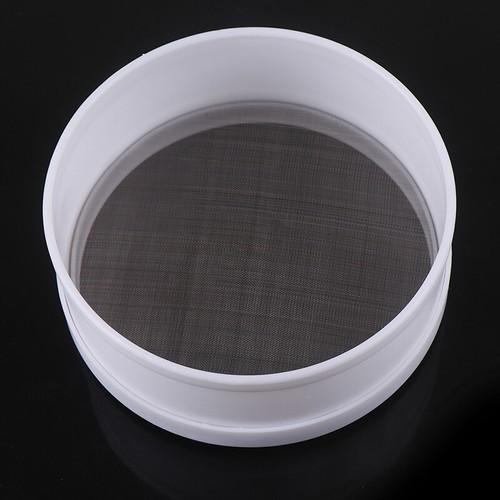 White Plastic Fine Mesh Strainer Flour Colander Sifter Sieve Kitchen ToolA-b - Picture 9 of 10