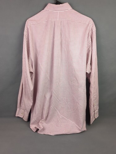 Vtg Ralph Lauren Large Purple Check Plaid Blake Preppy Long Sleeve 100% Cotton - Picture 11 of 11