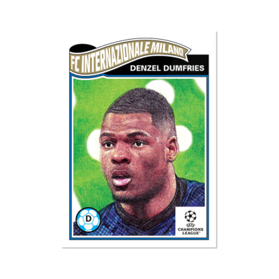 Topps UCL Living Set - Card 441 - Denzel Dumfries - Inter Mailand