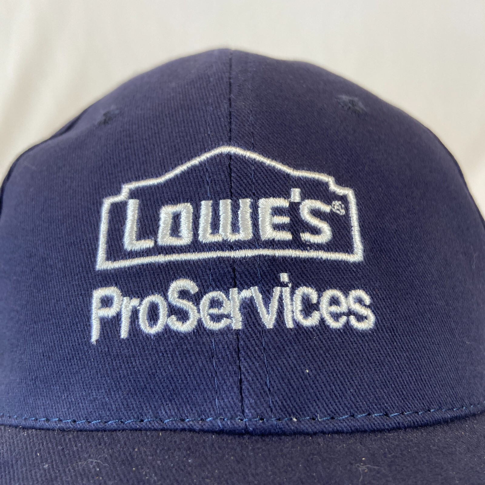 Lowes Pro Services Baseball Cap Strapback Hat Nav… - image 2