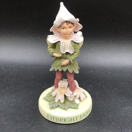Vtg Flower Fairies Cicely Mary Barker Eyebright Fairy Figurine #88967 No Box