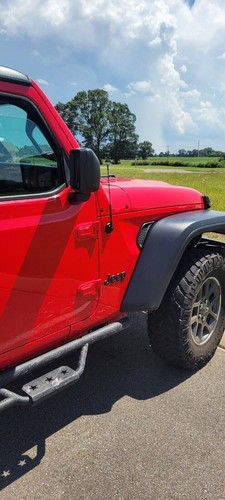 Mástil de antena de 13" negro radio de alimentación para Jeep Wrangler JK/JL 07-23 GLADIATOR 20-23 - Imagen 18 de 24