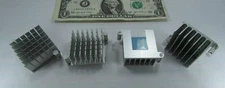 4 Tiger Aluminum Alloy Heatsinks, Heat Sinks, 1.477" x 1.475" x .795" Processor