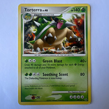 Torterra 39/127 Platinum Rare Regular Eng HP140 2009 Stage 2 on eBay