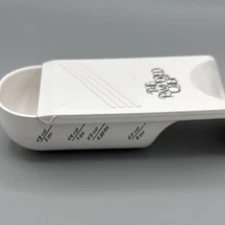 THE PAMPERED CHEF Adjustable Measuring Spoon Scoop CUP 1/8 - 1/2 CUP 2-8 TBS