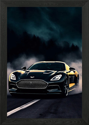 Martin DB11 AMR Shadow Edi gerahmtes Wandbild Poster Leinwanddruck Bild