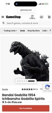 Godzilla Figure. Bandai. 9.1 Inches. Brand New. Packing Box Never Even Opened