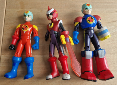 Mega Man NT Warrior Actionfiguren Set ProtoMan & MegaMan Capcom Vintage Retro