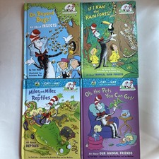 The Cat In The Hat  s Learning Library Books Lot Great Condition- Dr. Seuss G3