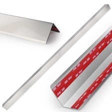 Stainless Steel Wall Corner Guards, 2 x 2 x 48 inches 10 Pcs Pack . Made of ...
