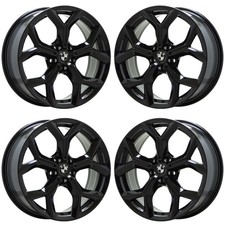 19" BMW X3 X4 Gloss Black wheels rims Factory OEM set 86529 EXCHANGE