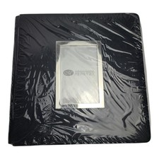 NEW Creative Memories 12 x 12" Scrapbook Album Coverset Black with Silver Frame